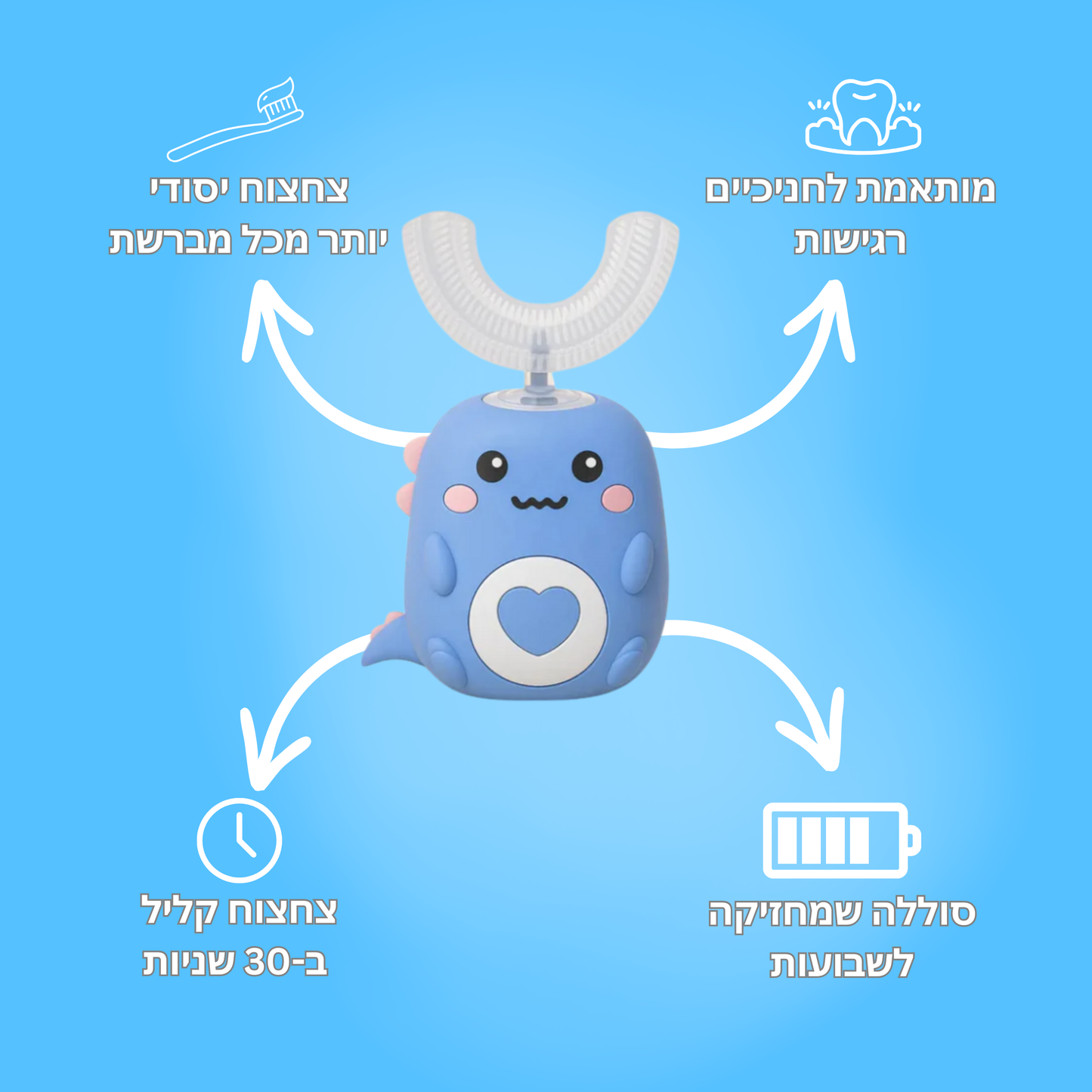 מברשת - VelunaBrush™ ילדים